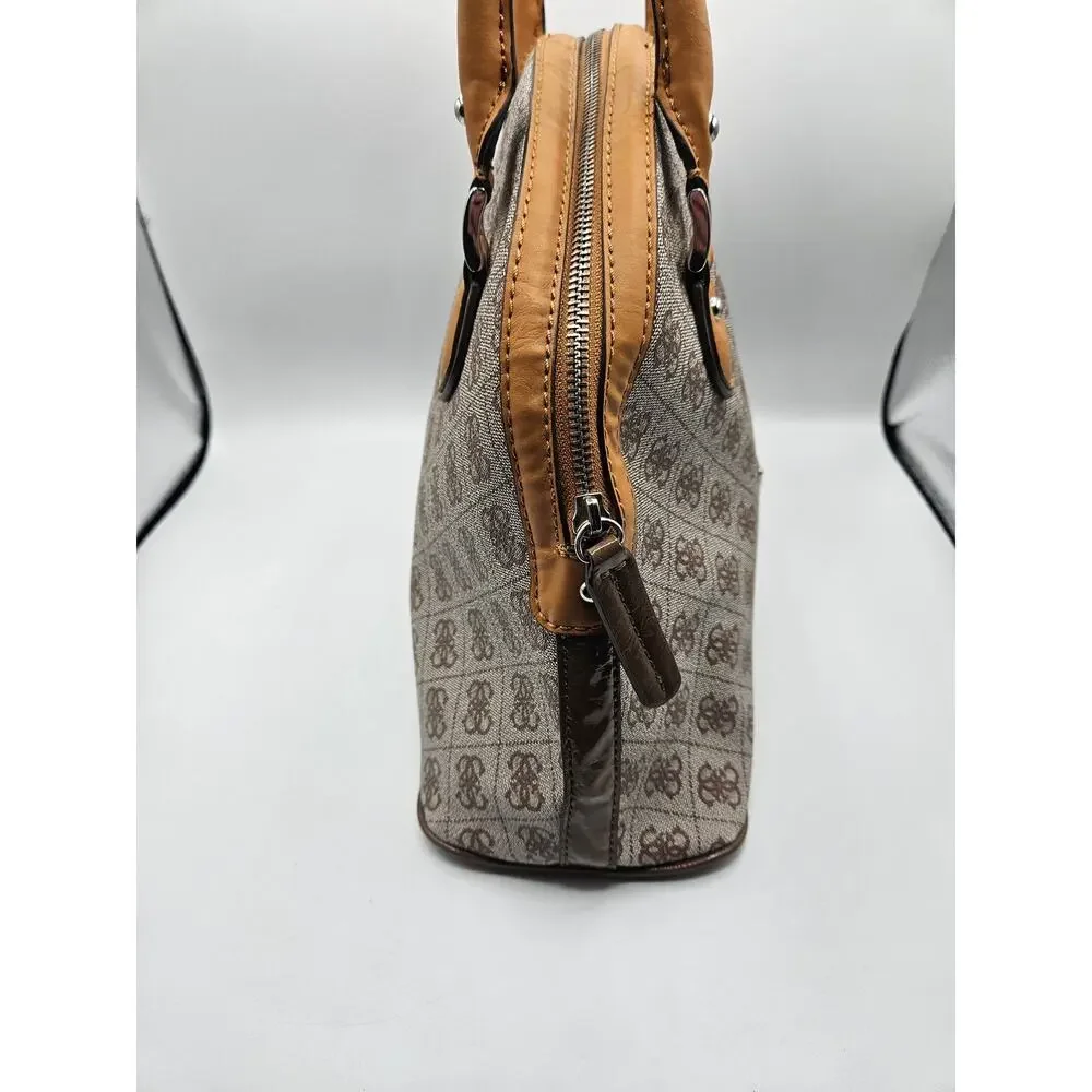 Guess by Marciano Women's Satchel‎ Purse Handbag Tan Brown EUC